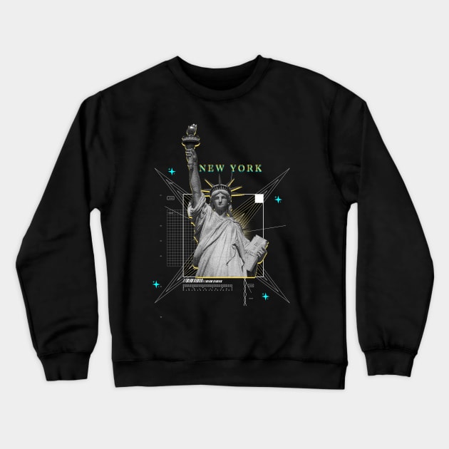 New York Liberty Crewneck Sweatshirt by DP Store